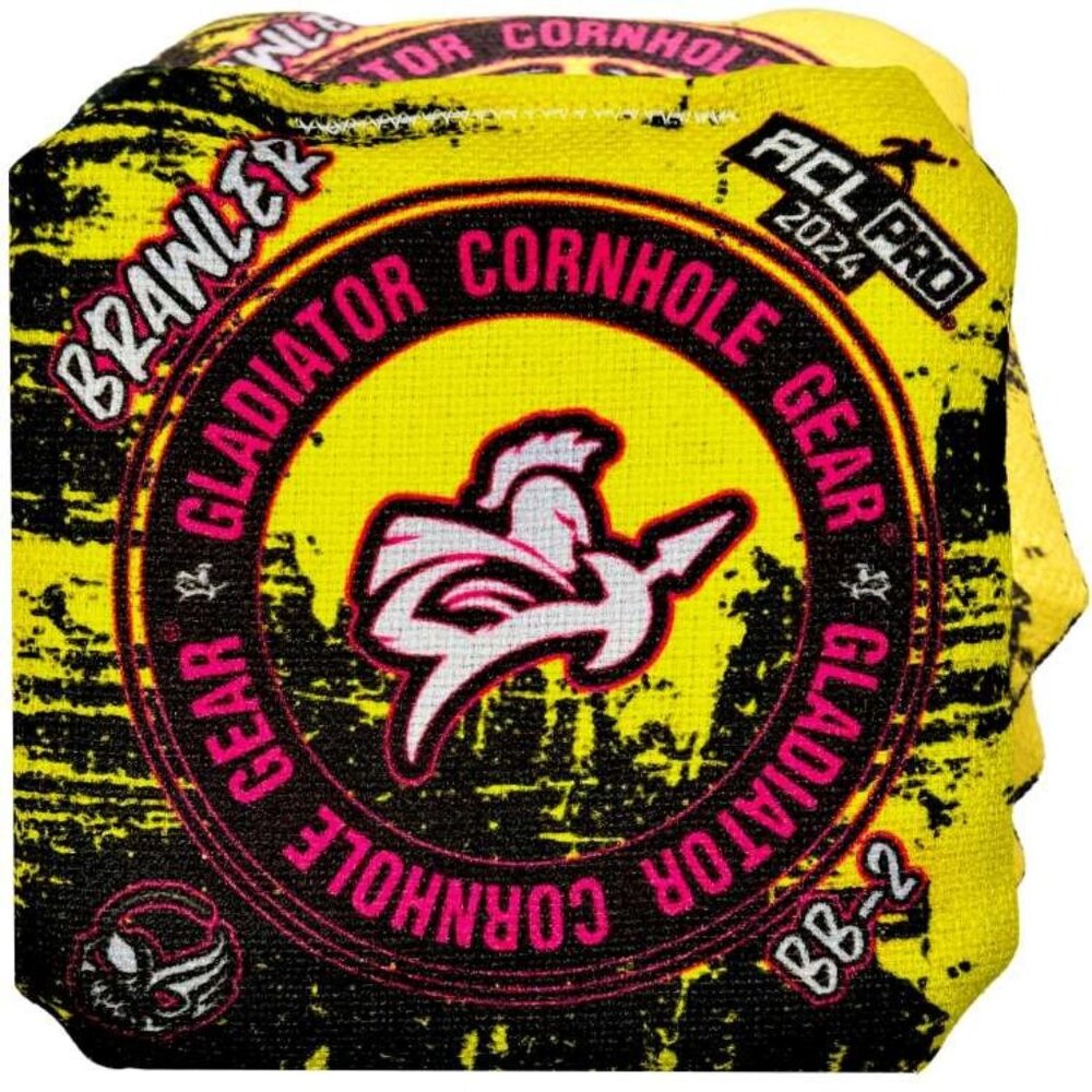 Gladiator Cornhole Gear 2024 Brawler Pro Bags & Sidekick carrying case